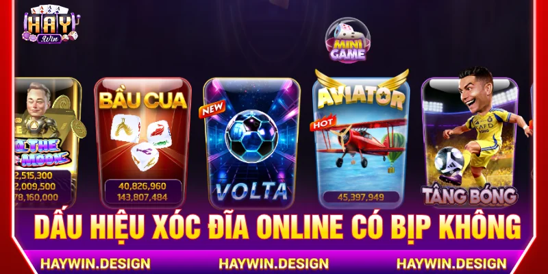 Cách nhận biết xóc đĩa online có bịp không