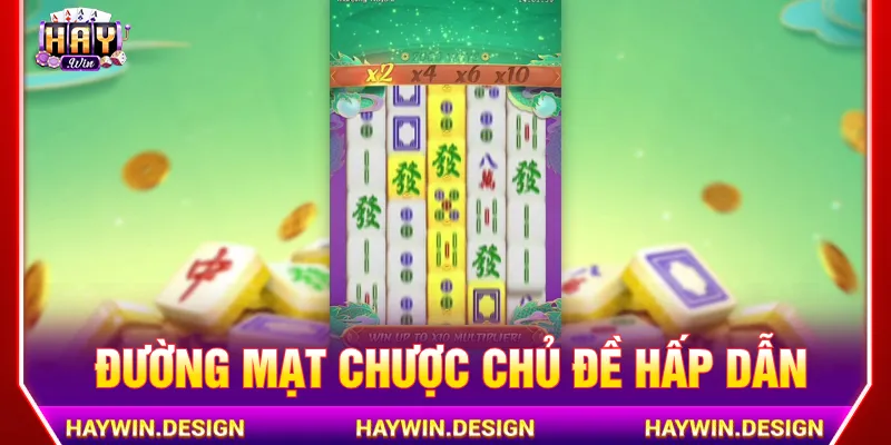 Đường mạt chược thu hút người chơi nhờ chủ đề đặc sắc