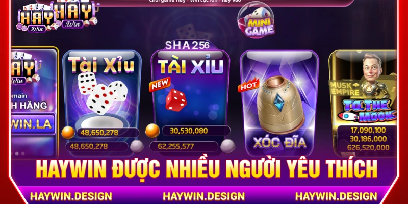 HAYWIN sở hữu hệ sinh thái trò chơi đứng top châu Á
