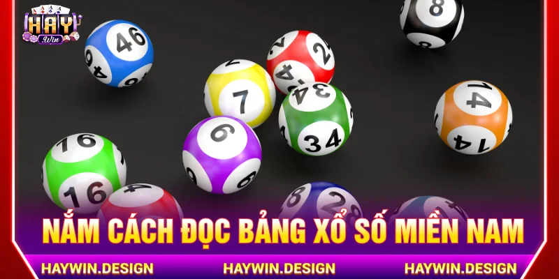 Nắm nhanh cách đọc bảng xổ số miền Nam chuẩn