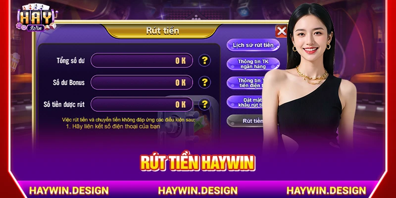rút tiền haywin